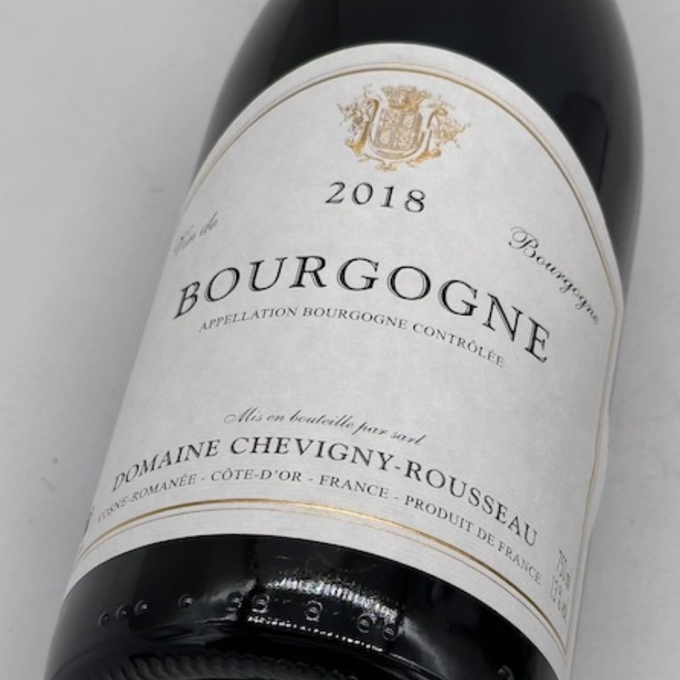ドメーヌ・シュヴィニー・ルソー / ブルゴーニュ・ルージュ[2018]　