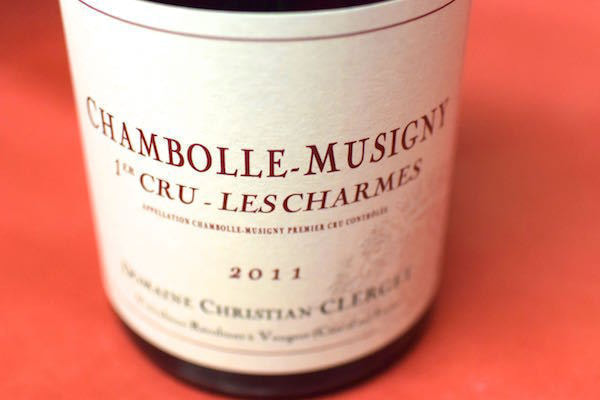 Chambolle-Musigny Premier Cru les Charmes 2011