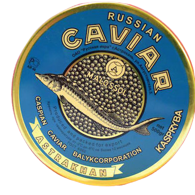 キャビア・ベルーガ（カザフスタンカスピ海産）・フレッシュ・天然・500g本詰缶