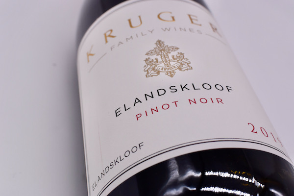 クルーガー・ファミリー・ワインズ  /  エランズクルーフ・ピノ・ノワール