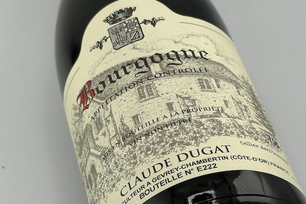 クロード・デュガ /  ブルゴーニュ・ルージュ