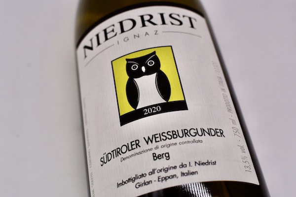 イニャツ・ニードリスト /ズュートチロル・ターラーナー　ヴァイスブルグンダー