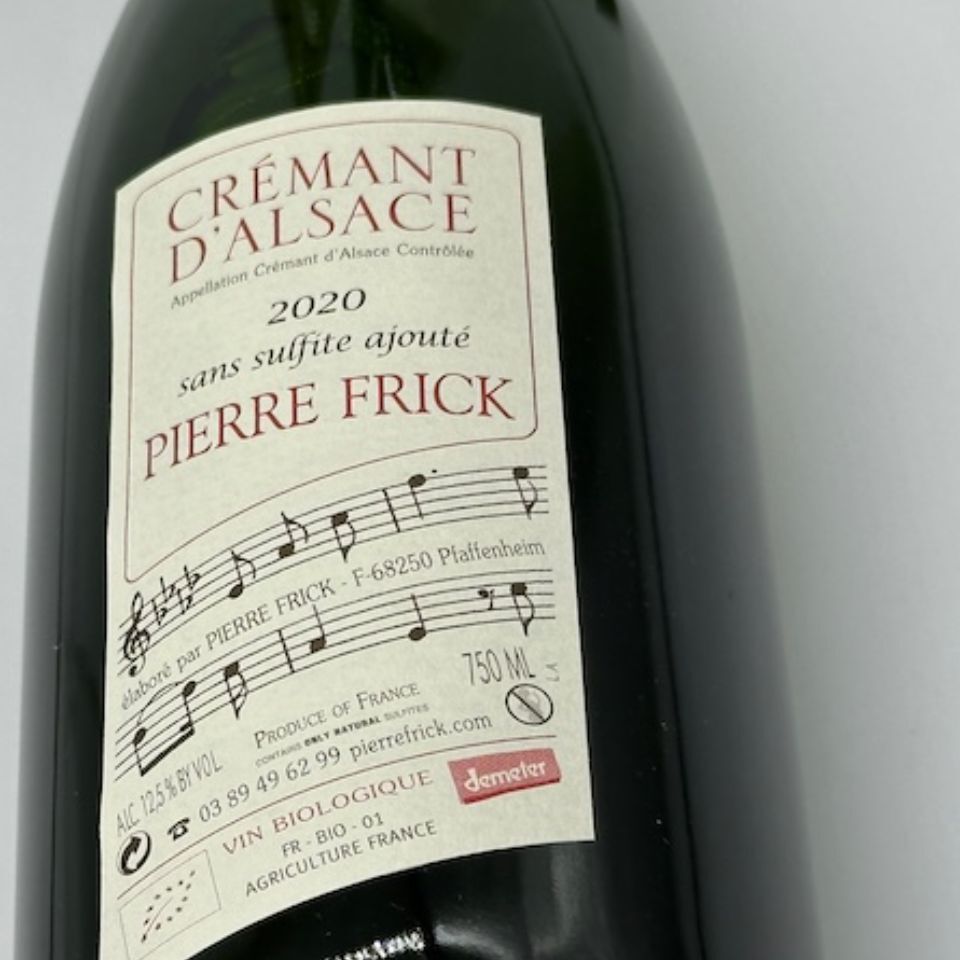 ピエール・フリック / クレマン・ダルザス　サン・シュルフィト・アジュテ 2020