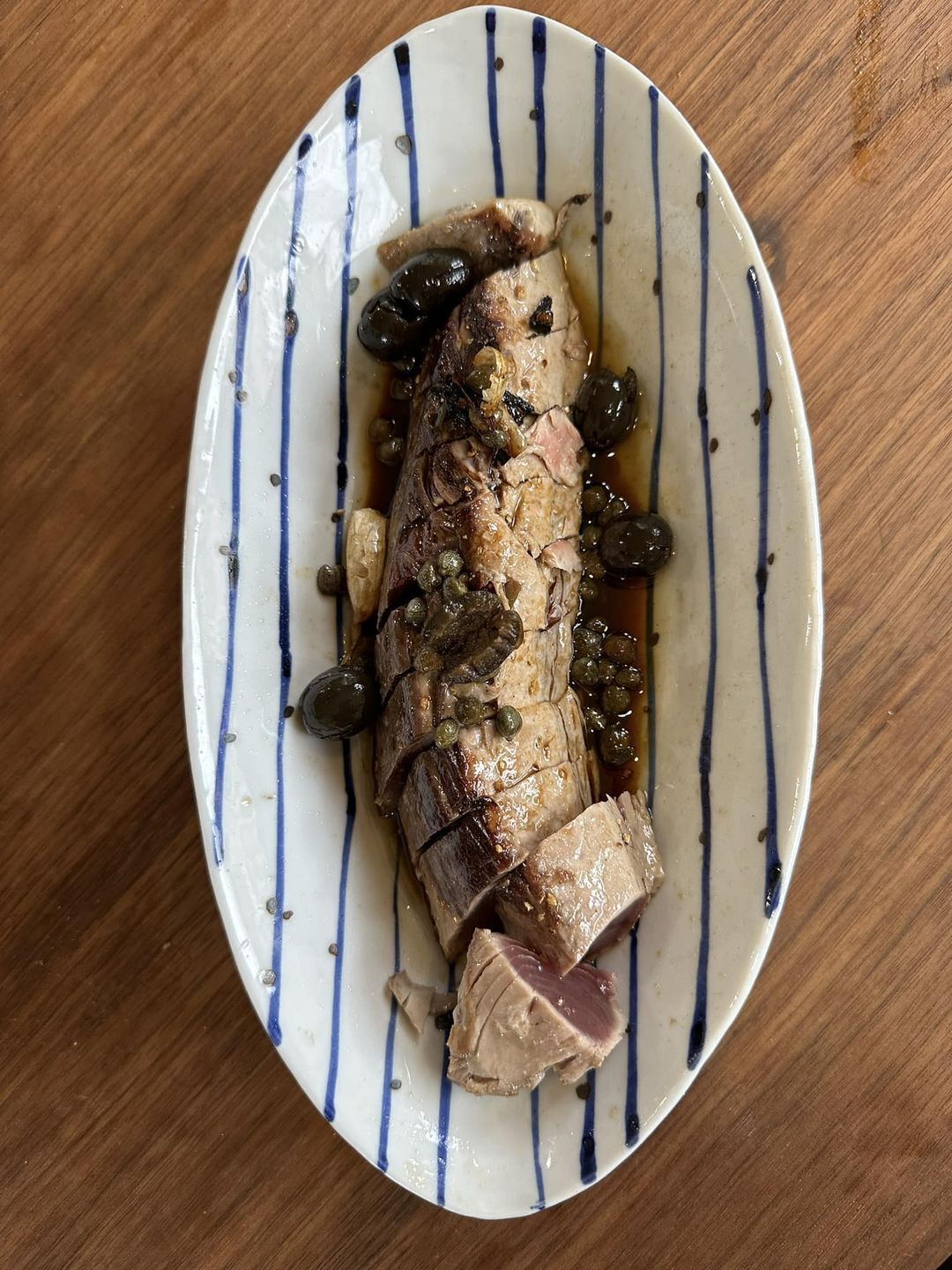 カツオのイタリア風タタキ