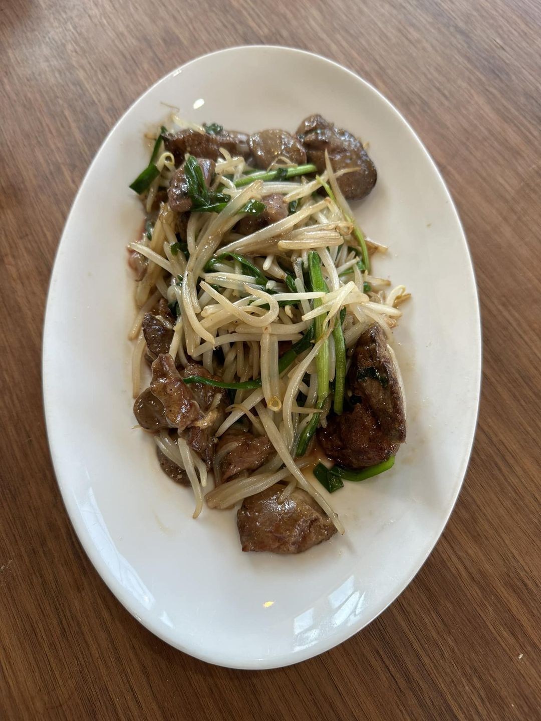 鶏レバーのニラレバ