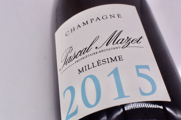 パスカル・マゼ / &nbsp;ブリュット・ミレジメ・プルミエ・クリュ&nbsp;