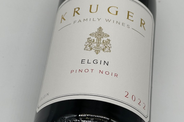 クルーガー・ファミリー・ワインズ  /  エルギン·ピノ·ノワール