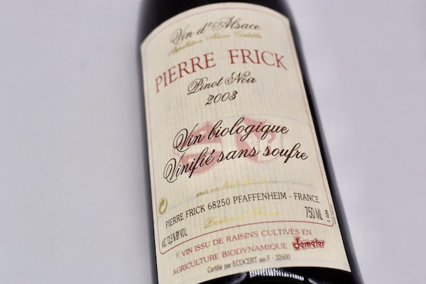 ピエール・フリック/ピノ・ノワール　ストランゲンベルグ　ゼロ・シュルフィト・アジュテ