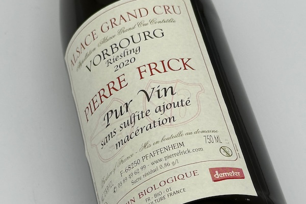 ピエール・フリック/ リースリング　フォルブルグ・グラン・クリュ　サン・シュルフィト・アジュテ