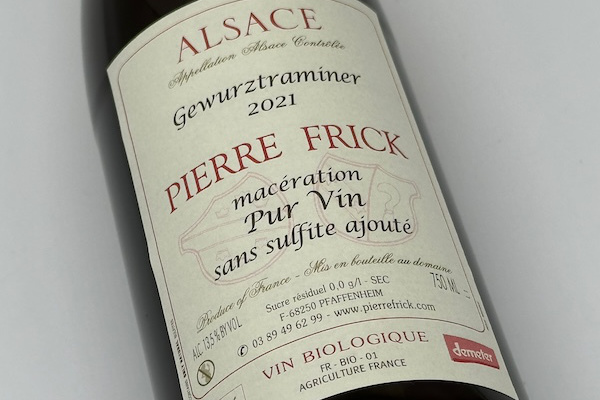 ピエール・フリック/ゲヴュルツトラミネール マセラシオン サン・シュルフィト・アジュテ&nbsp;