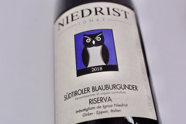 イニャツ・ニードリスト /ズュートチロル・ブラウブルグンダー・レゼルヴァ