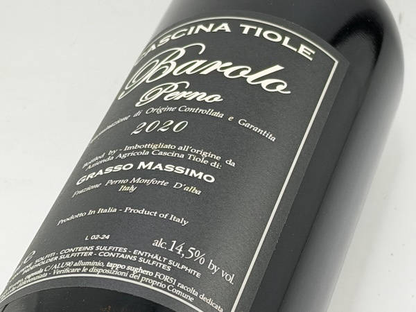 カッシーナ ティオレ / 　バローロ 2020